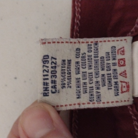TRUE Religion Brand Jeans Red skinny jeans size 27 - Picture 7 of 16